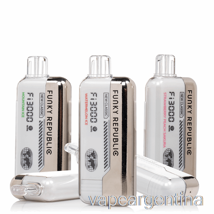 Funky Republic Fi3000 Vape Desechable Manzana Sandía Argentina
